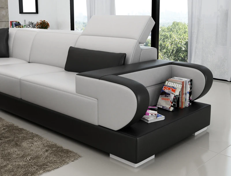 Кожаный диван с высокого качества 0413-G8002B