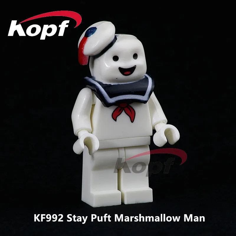 

20Pcs KF992 Super Heroes Stay Puft Marshmallow Man The Human Finn Building Blocks Education Bricks Action For Children Toys Gift