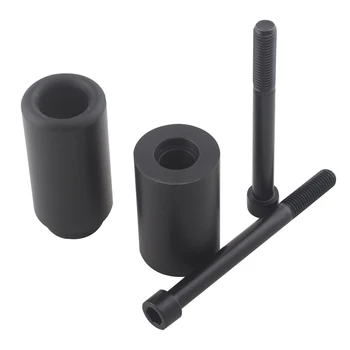 

Motor Frame Sliders Falling Anti Crash Protector Black Derlin Pads For Kawasaki ZX-7R ZX 7R 1996-2003