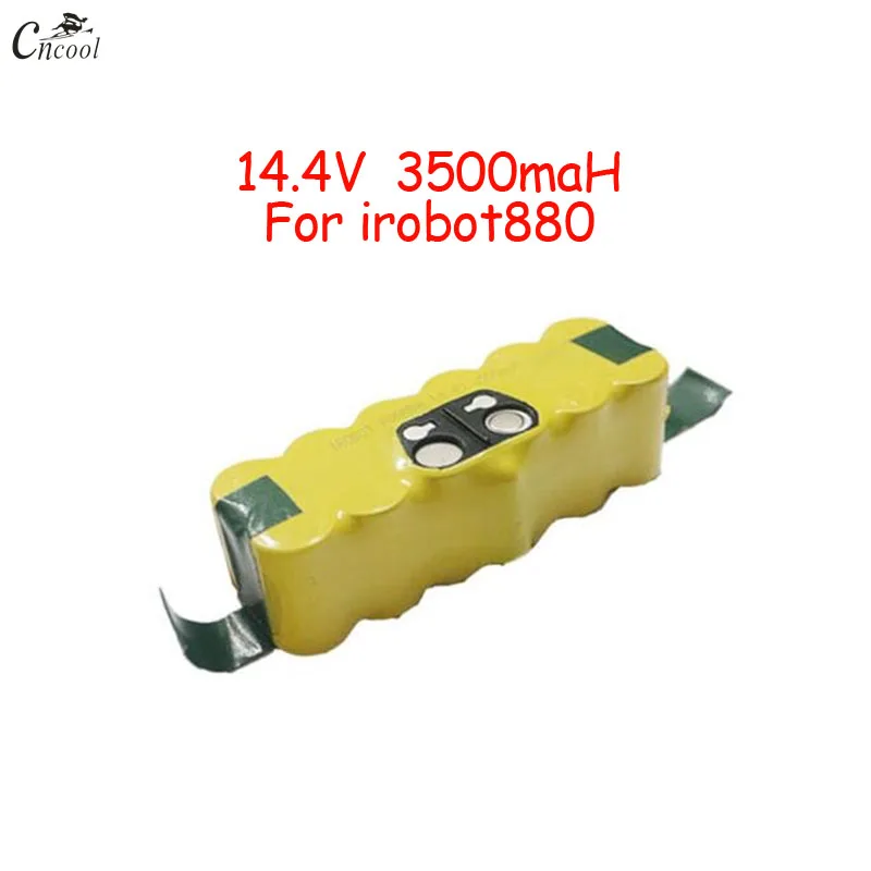 

Replacement 14.4V Rechargeable Battery Replacement 3500mAh NI-MH Battery for iRobot880 for 529 770 620 780
