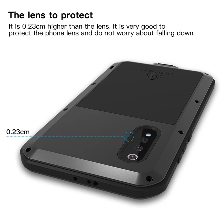Водонепроницаемый сверхпрочный защитный чехол для Xiaomi Mi 9 со стеклянной пленкой чехол противоударный металлический защитный чехол для Xiaomi Mi 9 чехол