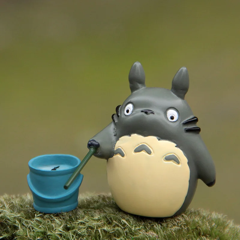 Рыбалка Totoro миниатюрные сказочные садовые аксессуары для рукоделия|accessories