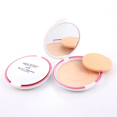 

2018 The spot Grooming color block defect covered blain powder cake America South Asia color 20g MISS ROSE Natural Matte powder