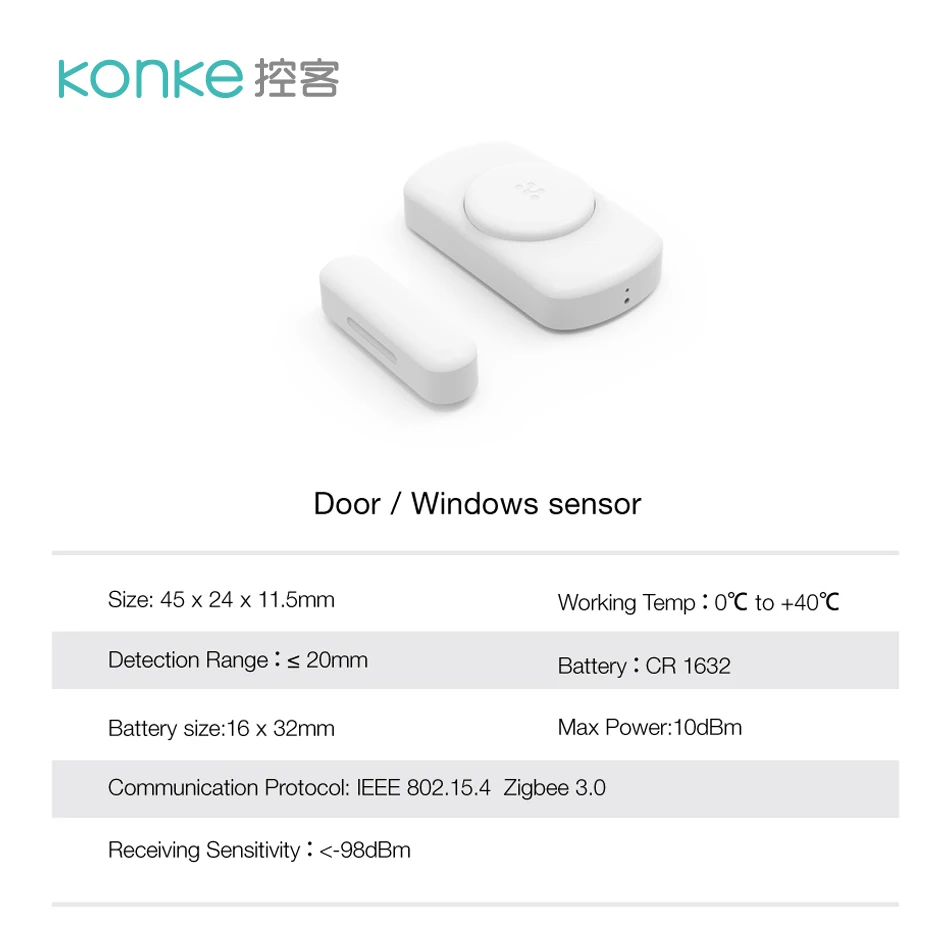ZigBee 3,0, открытый протокол, датчик двери, окна, функция умного дома, дистанционное управление, сигнализация, датчик двери, безопасность для телефона xiaomi