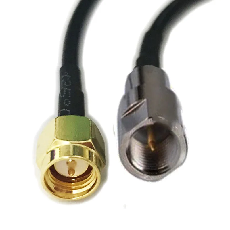 10pcs FME Male Plug to SMA straight crimp for RG174 Extension Pigtail Cable Connector 10cm 15cm 20cm 30cm 50cm 1m 2m 3m | Обустройство
