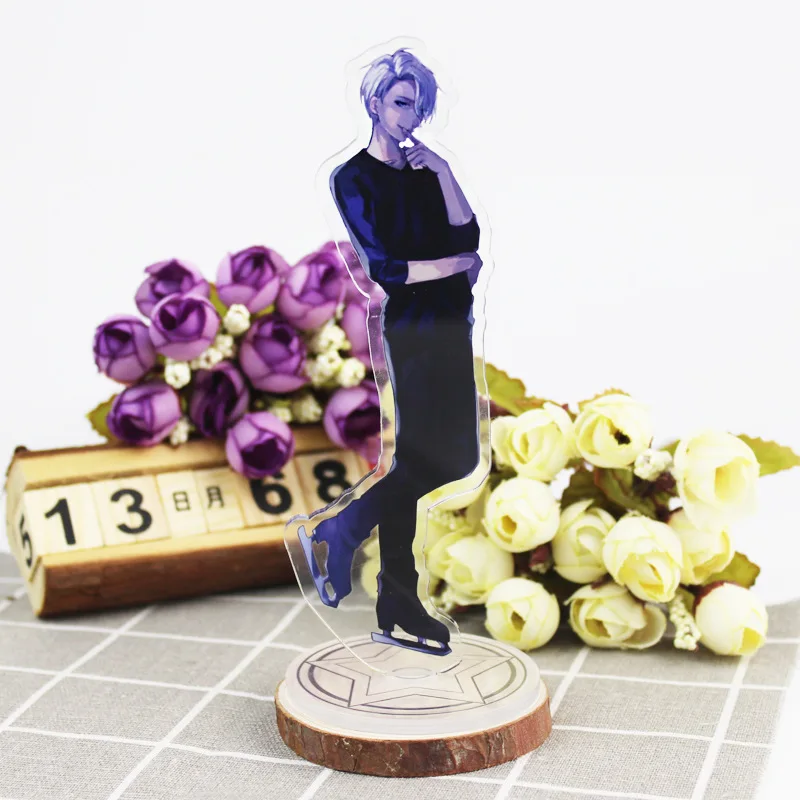 10 типов аниме YURI! На льду акриловая фигурка катсуки Yuri Victor Nikiforov Plisetsky модель