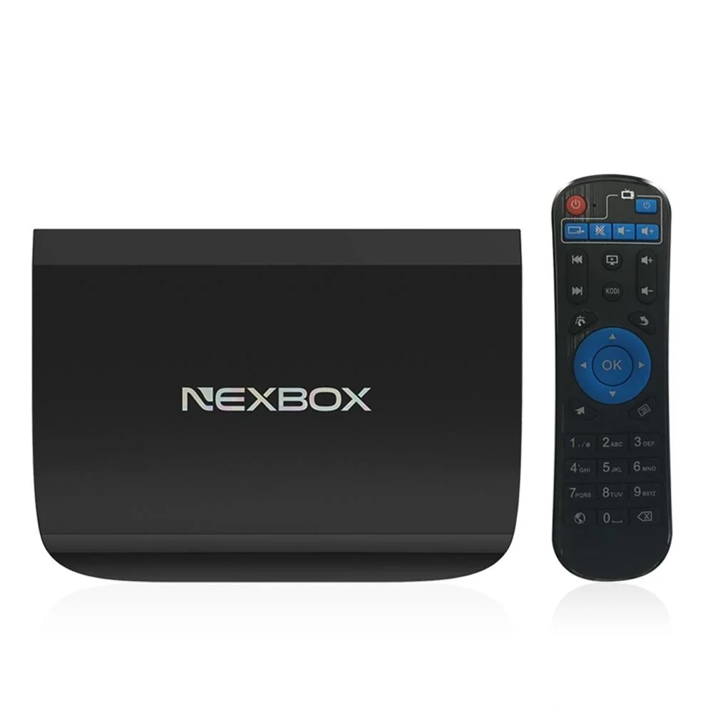 

NEXBOX A1 Smart Android 6.0 TV Box S912 Octa-Core 2GB/16GB KODI Fully Loaded VP9 4K Set top Box Dual WiFi BT4.0 HD Media Player
