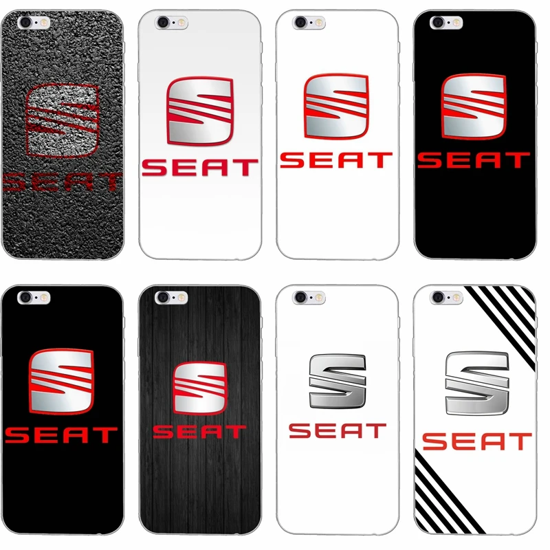 

car Seat logo slim Soft phone case For iPhone 4 4s 5 5s 5c SE 6 6s plus 7 7plus 8 8plus X