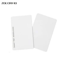 100 шт./лот TK(EM) 4100 ID карта реакции ID карта 125 кГц RFID ID пустая карта подходит для контроля доступа время посещаемости