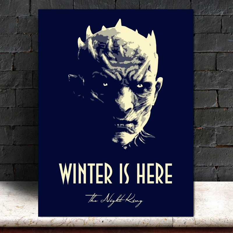 

The Night King Canvas Printings Poster Wall Pictures for Living Room No Frame