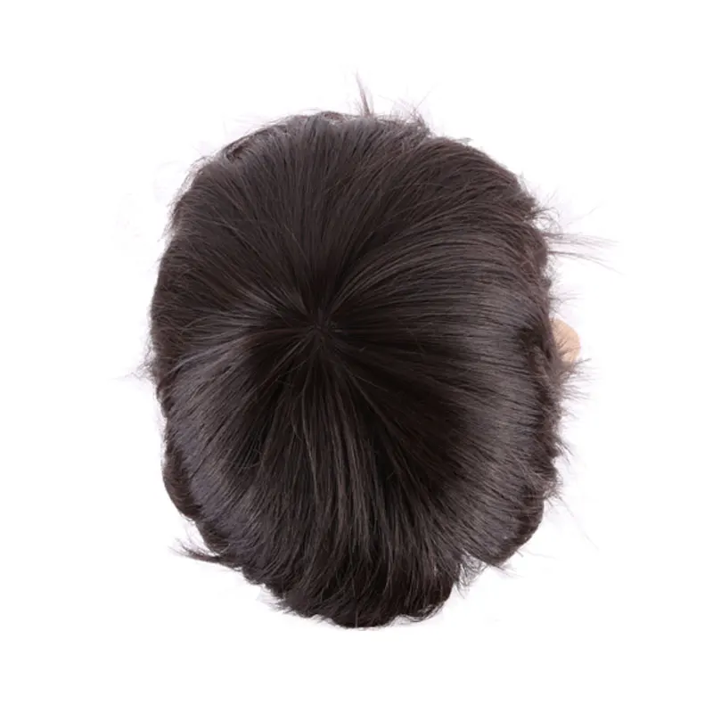 S-noilite настоящие натуральные шелковистые прямые темно-коричневые вечерние парики для косплея, синтетические парики с челкой, короткий парик для женщин