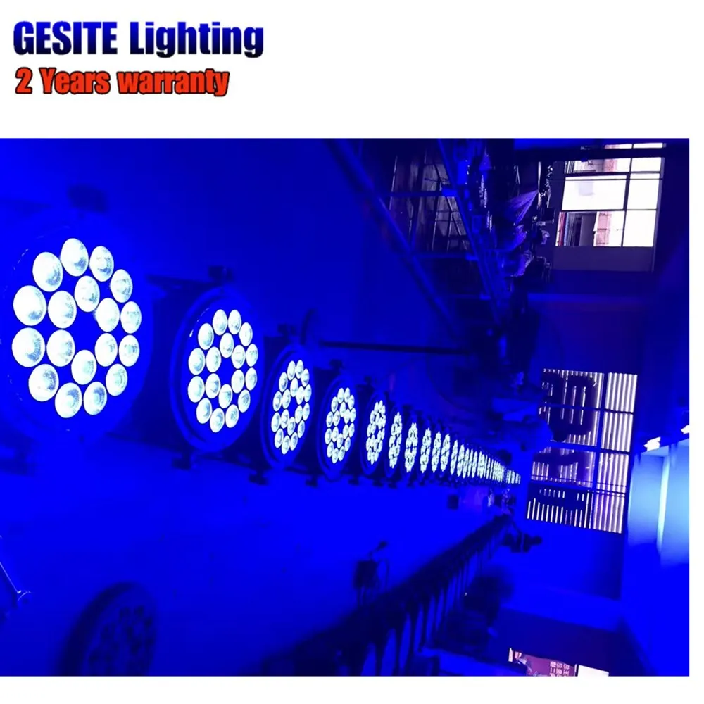 Decoração do Casamento 4 Pçs e lote Ip65 18x18 w Led Par Luz 18 Pcs Palco dj 5 4 pçs lote ip65 18X18 w LED