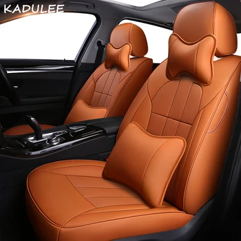 

KADULEE leather car seat cover for Honda Elysion Odyssey SHUTTLE FITSHUTTLE INSPIRE UR-V Greiz GIENIA Automobiles Seat Covers