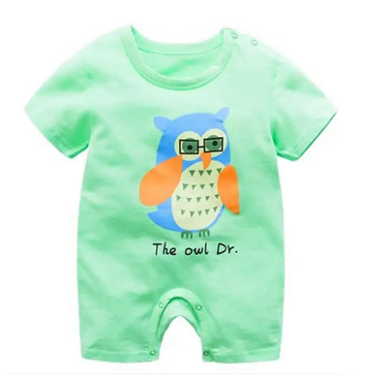 Baby Box Newborn Baby Girl Short Sleeve Romper Jumpsuit One Piece