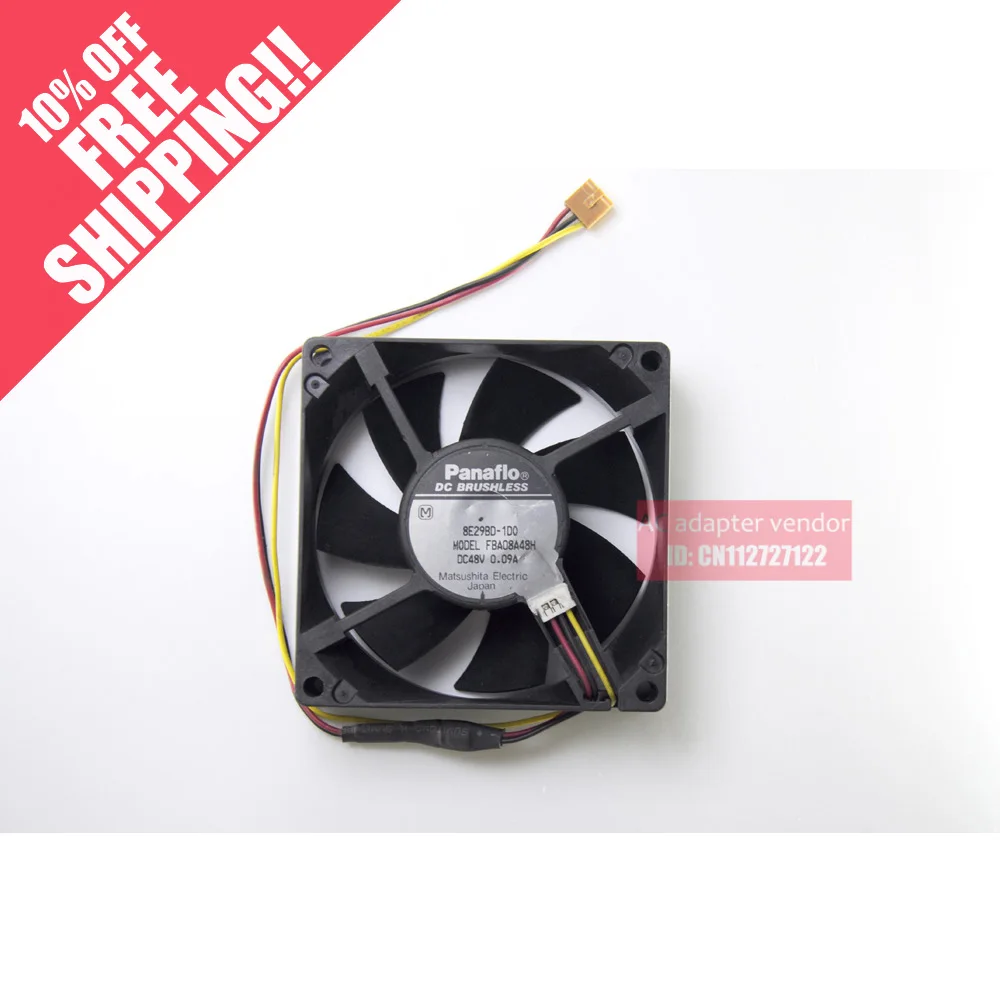 FOR Panasonic panaflo FBA08A48H 48V 0.09A 8CM 8025 third-line fan photo