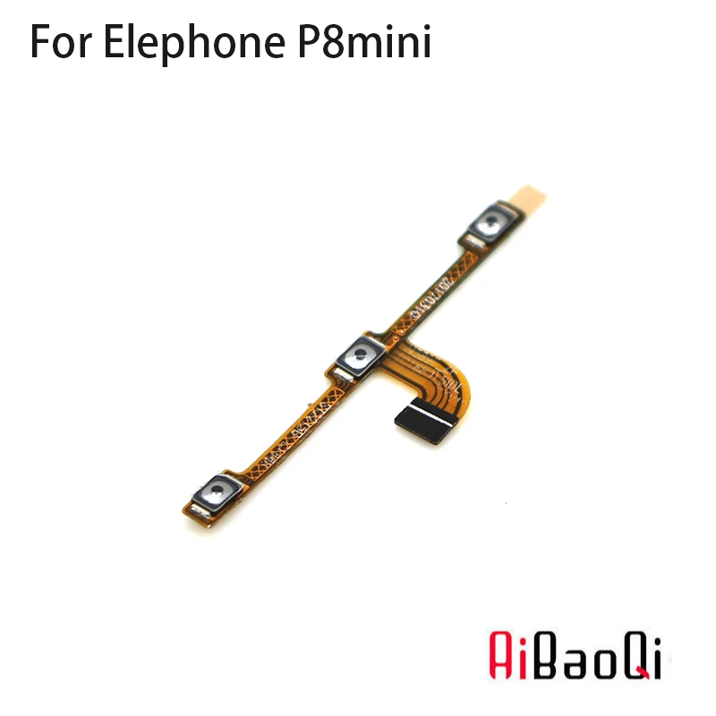 

AiBaoQi New Original Main Elephone P8 Mini power on/off+ volume FPC Key up/down button flex cable FPC For Elephone P8 Mini