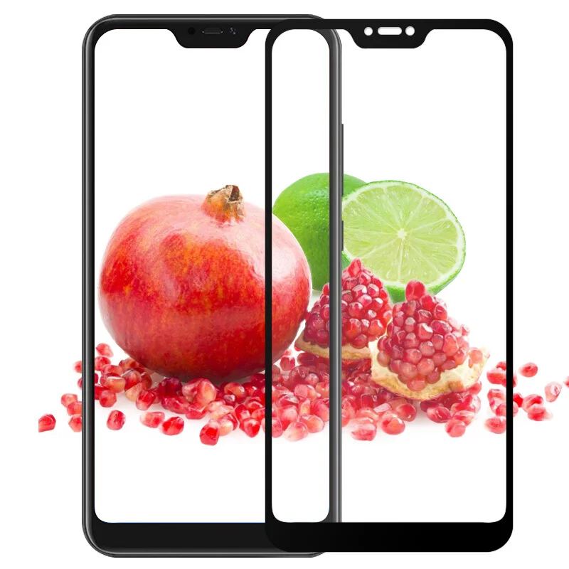 Закаленное 3d стекло для Xiaomi Mi A2 Lite полноэкранная Взрывозащищенная защитная