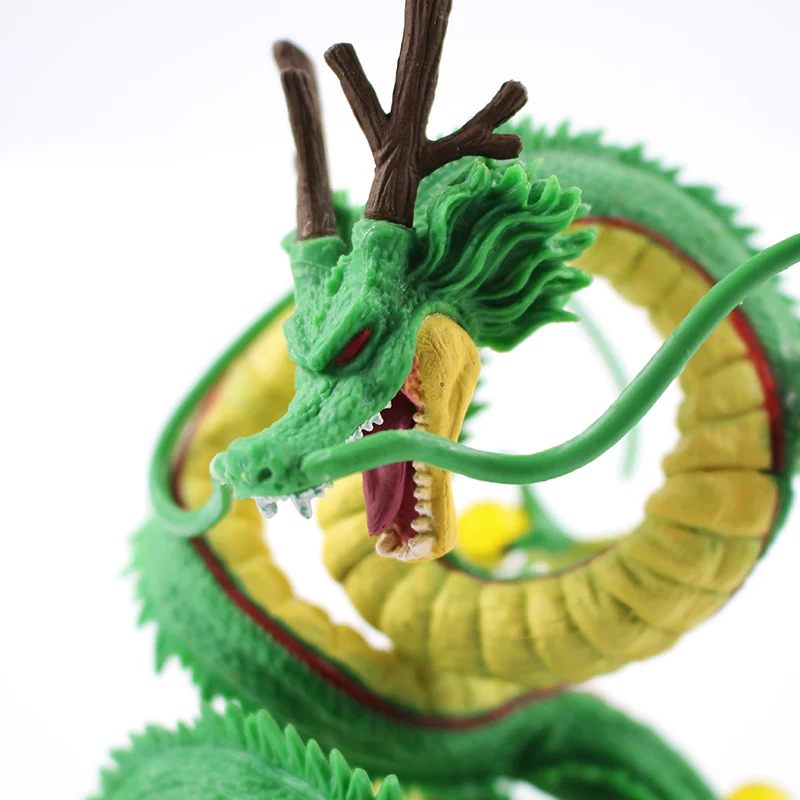 2 стиля аниме Dragon Ball Z Shenron фигурки героев DBZ Shenlong Гоку реактивной энергии обмотки Коллекция Модель игрушки 15 см