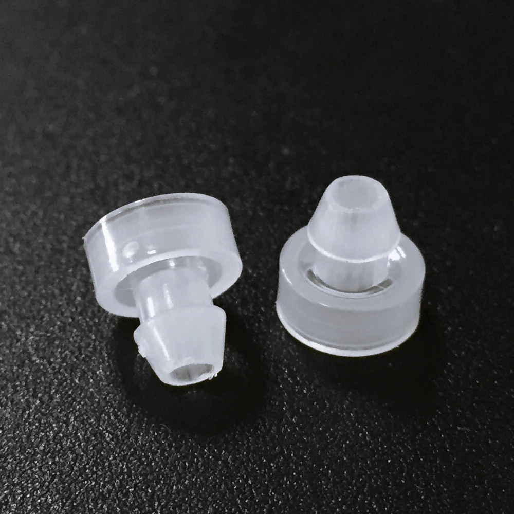 

100pcs Hearing Aid Earplug Adaptor Receiver Ear Tip Connector