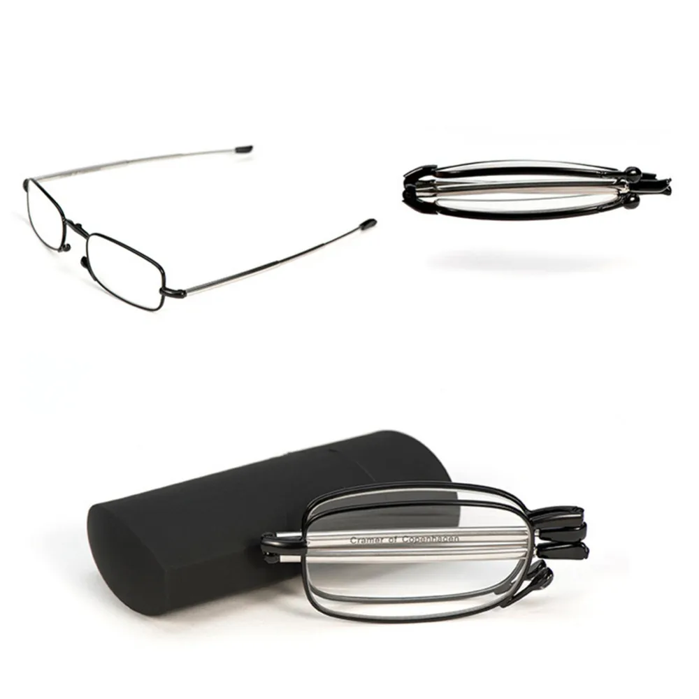 Reading Glasses Readers Compact Folding Unisex Glasses For Reading Case Included 1 0 1 5 2 