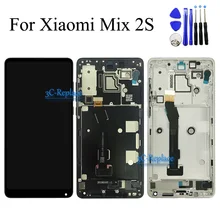 Белый/черный 6,0 дюймов для Xiao mi x 2S mi x2S mi x 2S Полный ЖК-дисплей кодирующий преобразователь сенсорного экрана в сборе с рамкой бесплатные инструменты