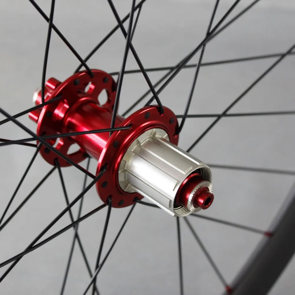 700c диск колесная карбоновые колеса для дорожного велосипеда 50 мм clincher циклокросс дисковые колеса матовый UD передние 28 задние 28 спицевые диски 50C