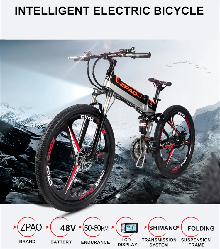 Sale 26 inches, 48V 350W,21 Speed Folding Electric Bicycle, Mountain Bike, Lithium Battery, Aluminum Alloy Frame, Disc Brake. 0 Sale 26 inches, 48V 350W,21 Speed Folding Electric Bicycle, Mountain Bike, Lithium Battery, Aluminum Alloy Frame, Disc Brake. 0