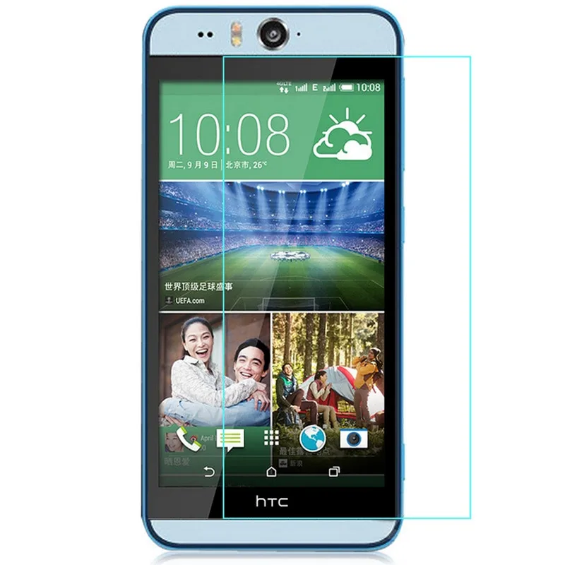 

2.5D 0.26mm 9H Premium Tempered Glass For HTC Desire Eye Screen Protector Toughened protective film For HTC Eye Glass *