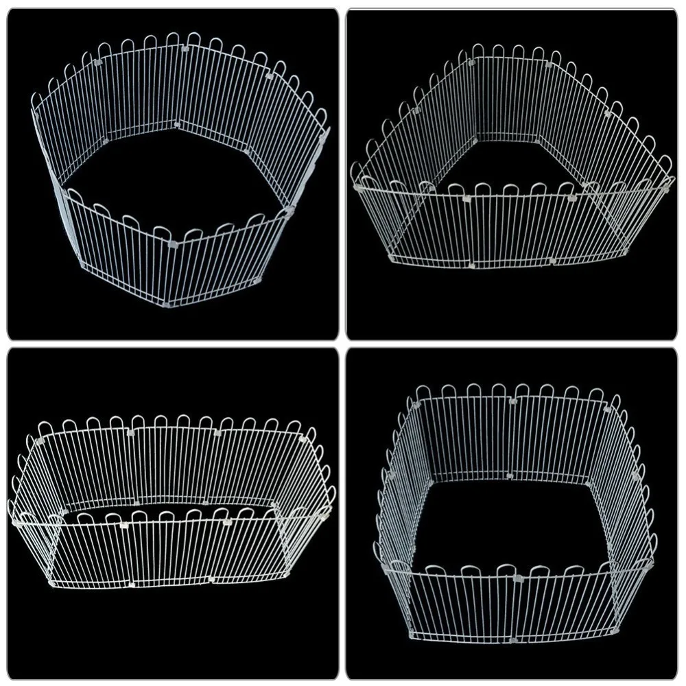 8 шт./компл. заборы для хомяка вольер для некрупных домашних животных фитинг для кошка Хлоя, кролик двери многоугольный игровой бассейн клетки продукты ворота безопасности расходные материалы