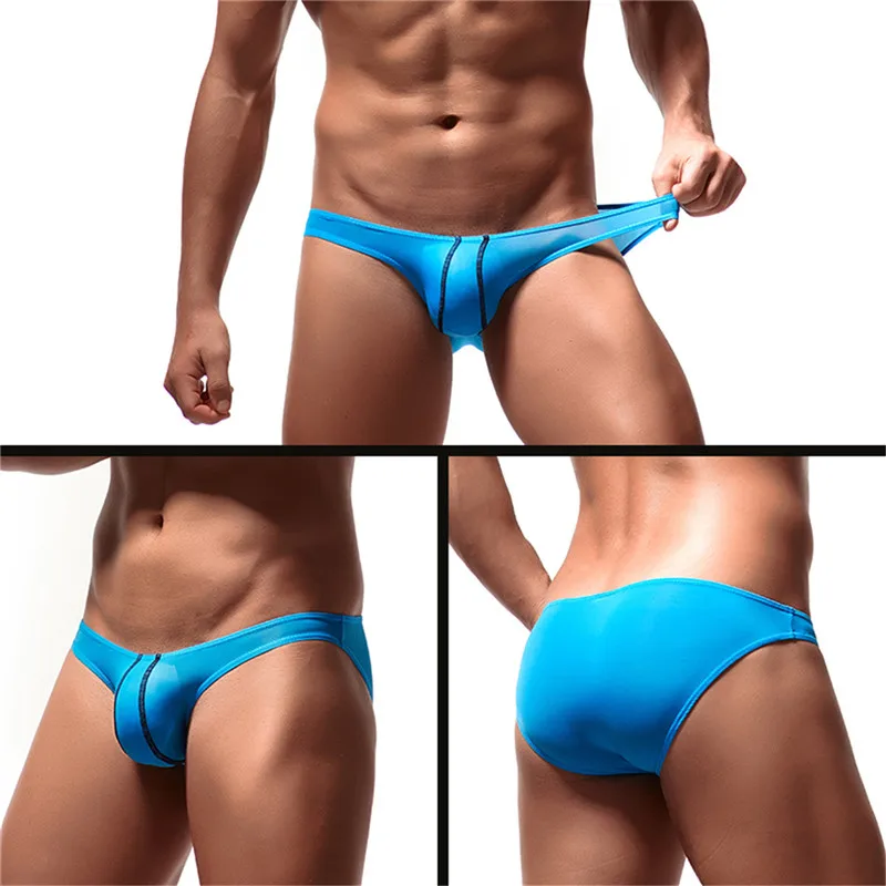 Сексуальное мужское нижнее белье трусы экзотические бантики Cueca Masculina с низкой
