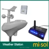 Беспроводная метеостанция MISOL / IP с дистанционным управлением через Интернет и солнечной батареей ► Фото 1/5