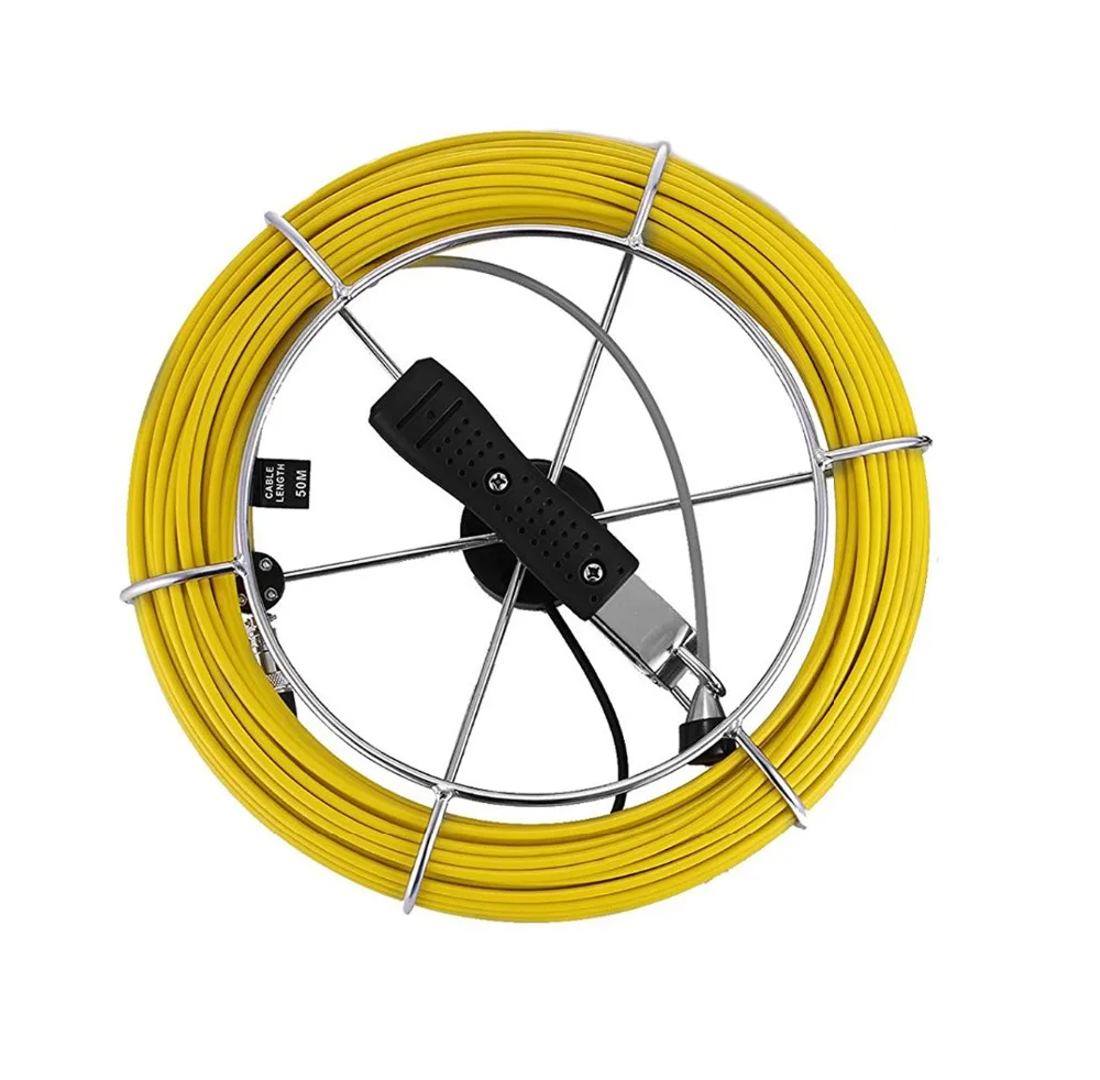 Pipe inspection Camera System Cable Wheel With 50M Cable Fits TP9000