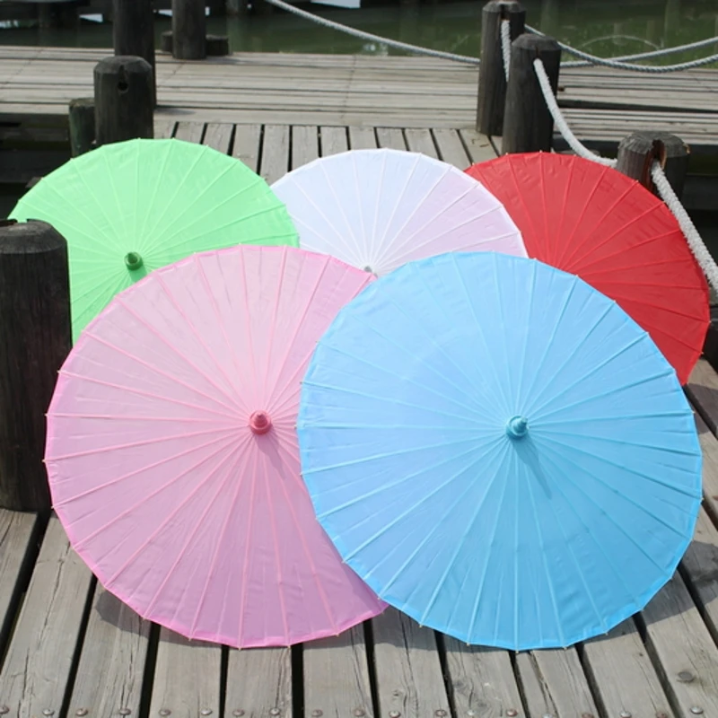 

Free shipping 2pcs/lot Handmade High quality Chinese Fine Art silk umbrella wedding parasol for bride