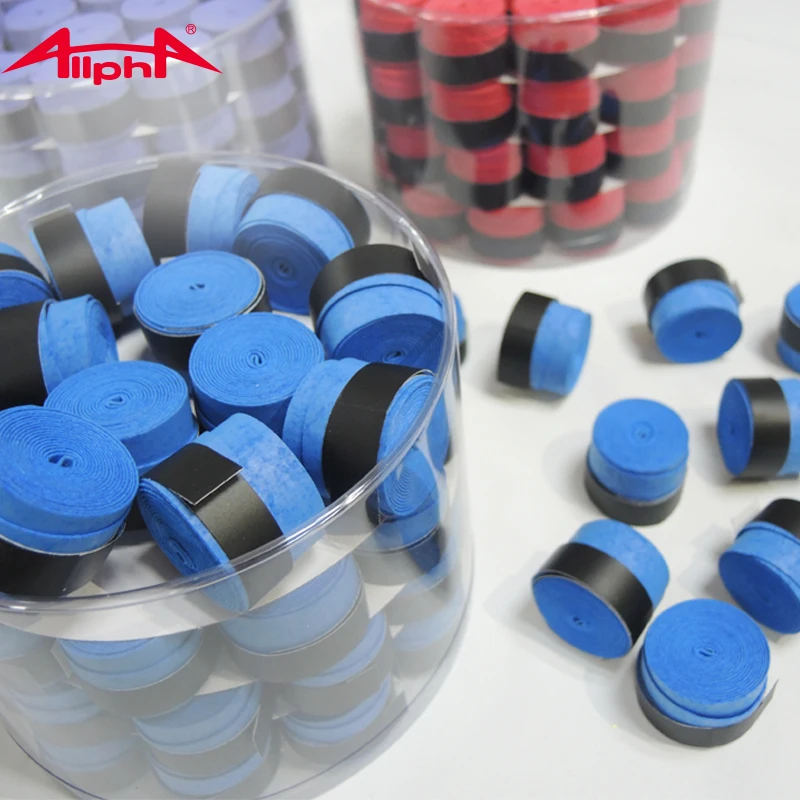 

Alpha 10pcs/lot 0.7mm Frosted Sweatband Dry Tennis Racket Overgrip Comfortable Soft Sweat Badminton Overgrip A5