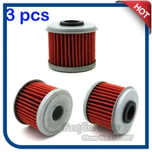 3 unidades/pacote de Filtros de Óleo Para TE310 TE310R HUSQVARNA TE250 TC250 TXC250 TC250R TXC250R TXC310 Bicicleta Da Sujeira