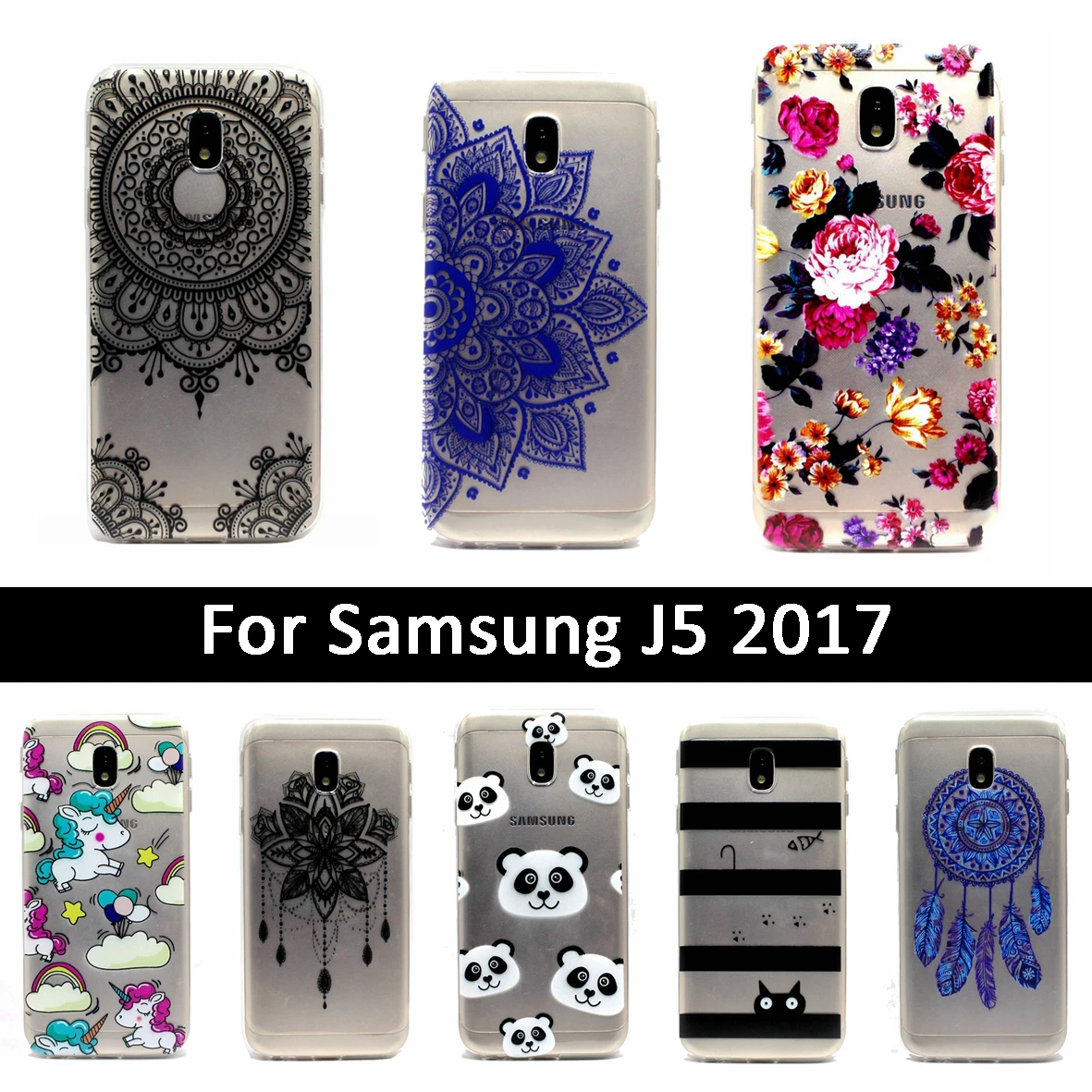 ТПУ силиконовый чехол для Samsung Galaxy J5 2017 j530 J530F мягкий мультяшный милый сумка J 5 530