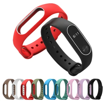 

mi band 2 Strap Accessories Pulseira Miband 2 Bracelet Replacement Silicone Wriststrap Smart Wrist for Xiaomi Mi Band 2 Strap