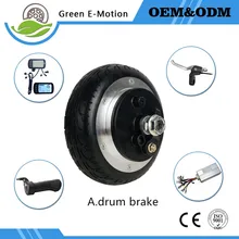powerful light 6 inch electric wheel hub motor 36v 300w electric scooter skateboard motor electric bike bicycle rear wheel motor