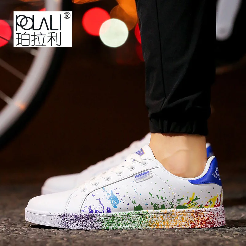 

Plus Size Women Casual Shoes Flats Outdoor Sneakers Ladies Fashion White Shoes Zapatos Hombre Sapato Feminino Chaussure Homme
