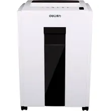 Высокая безопасность и возможность измельчения бесшумный дизайн резки 2*6 мм бумаги, CD и кредитный Шредер для карточек офисные принадлежности deli 9954