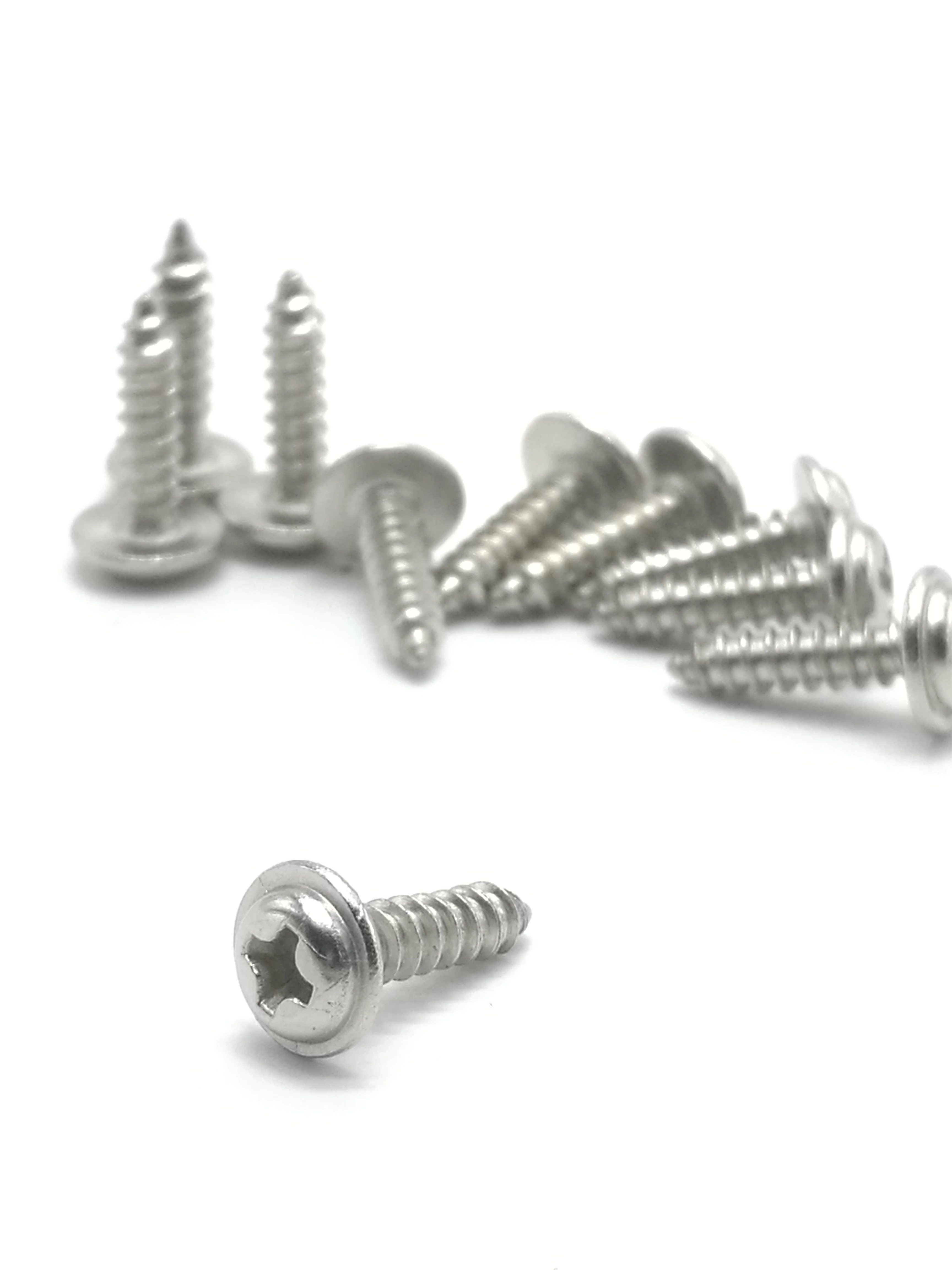 Industrial Thread Insert Parts 20Pcs Stainless Steel Self-tapping Fasteners