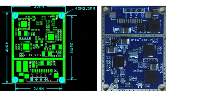 3 м UHF RFID считыватель модуль с бесплатной демонстрационной и бесплатной 45*45 мм керамической антенной