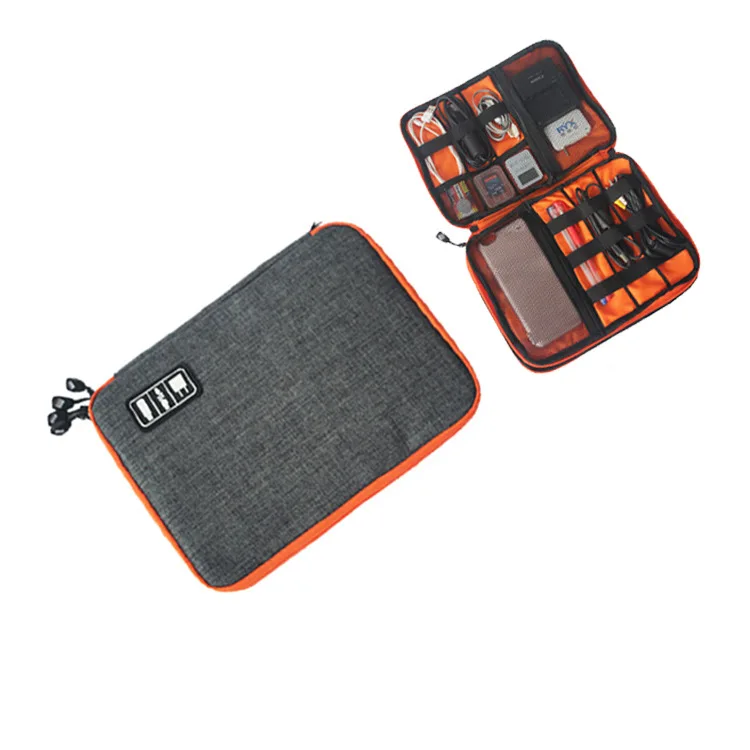 packing organizers travel Accessories storage for iPad data line package double layer elastic portable electronic storage bag packing organizers travel Accessories storage for iPad data line package double layer elastic portable electronic storage bag