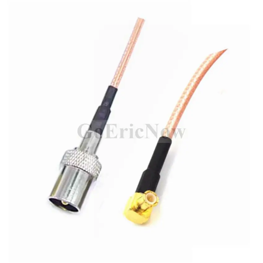 5 pcs RF Coaxial Cable 50 Ohm 6inch 15cm IEC PAL DVB-T TV male/ female to MCX female/male jack RG316 Pigtail jumper cable | Обустройство