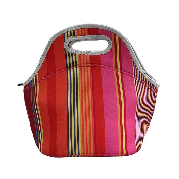 

New Fashion 100% Designer Neoprene Cooler Insulation Waterproof Thermal Lunch Bags for Women Kids BS88