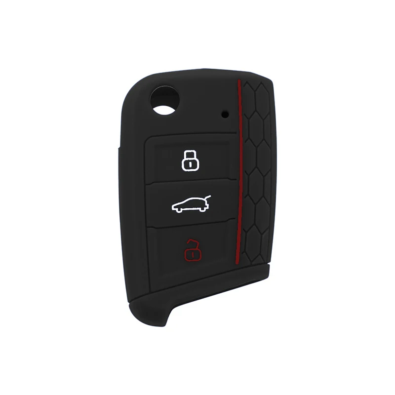 Чехол для ключей VW Polo Golf 7 Tiguan чехол Skoda Octavia Kodiaq Karoq SEAT aeca Leon Ibiza 2015 2016 2017
