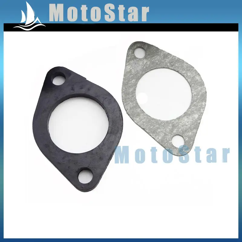 2x 28mm carb manifold intake inlet gaskets for Mikuni VM24 Keihin PE24 PE26 PE28 OKO carburetor pit dirt bike motorcycle