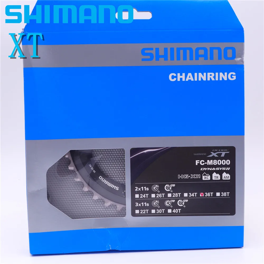 SHIMANO Deore XT FC M8000 M780 M785 M770 M782 кривошипная звезда 9s 10s 11 Speed 30T/32T/34T/36T/38T/40T/42T/44T|Шатун и