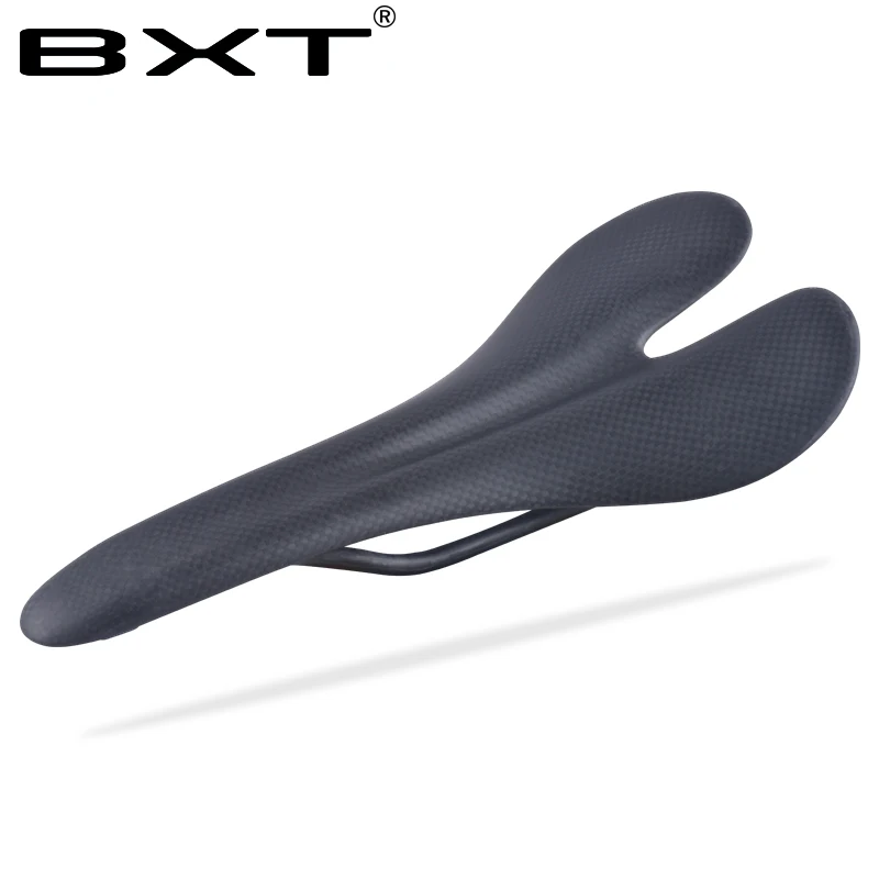 2018 BXT كامل الكربون السرج mtb/الطريق مقعد دراجة سباق تستخدم مقعد دراجة وسادة للدراجات الراحة الدراجات السرج دراجة أجزاء
