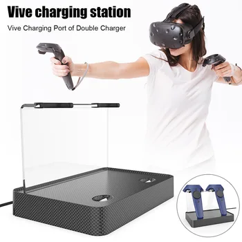 

Wireless Charging Station Magnetic Dual Charging Stand for HTC VIVE VR Controller GDeals